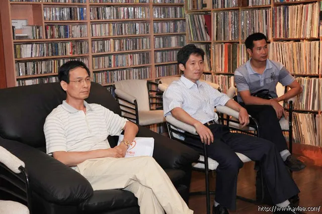 湛江日报社社长等人员今日试听活动