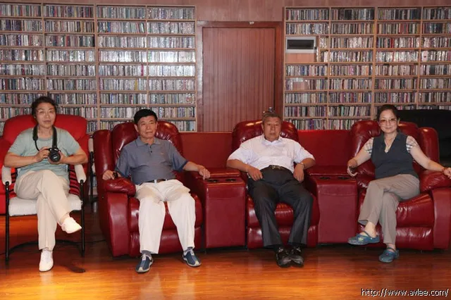 国防大学八名领导亲临世界发烧音响博物馆