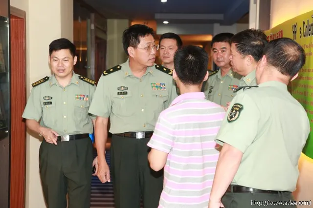 广东省军分区张仲会副政委莅临阳江十八子集团有限公司考察调研