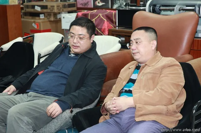 广东动漫城总经理刘伟洪一行到访世界发烧音响博物馆