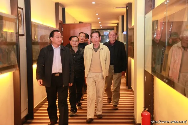 阳江市委常委、组织部长黎泽林,华南师范大学李校长,宋书记莅临世界发烧音响博物馆参观交流